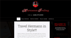 Desktop Screenshot of hermanntrolley.com